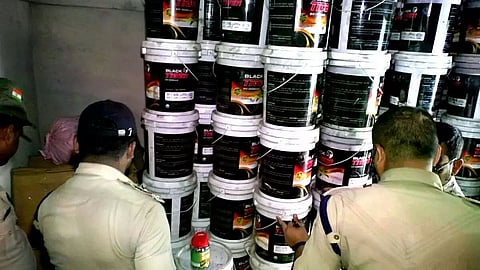 Assam: Police Seize Illegal Fertilizer Warehouse In Darrang District