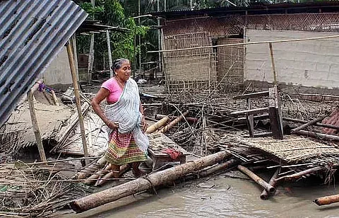 Assam Floods: Rs 123-crore flood compensation at one go