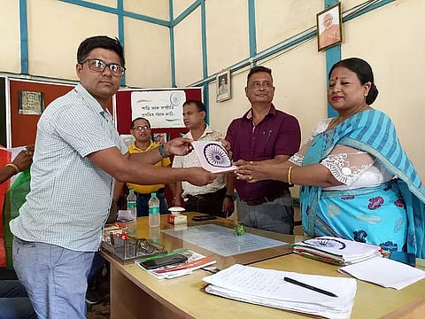 Attempt to make Har Ghar Tiranga campaign successful in Lakhimpur district