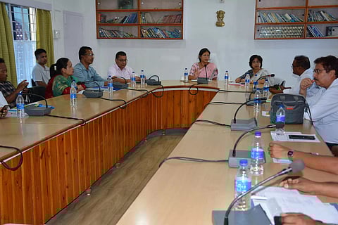 Minister reviews implementation of schemes at Haflong Circuit House