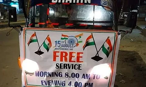Arunachal Autorickshaw Drivers Give Free Rides on Independence Day