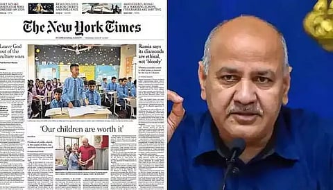 Manish Sisodia on New York Times 'paid news', claims Delhi BJP