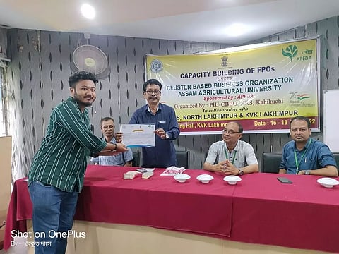 Capacity-building programme for FPCs organized in Lakhimpur