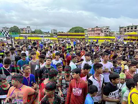 Marwari Yuva Manch Dibrugarh Greater organised 6th Dibrugarh Marathon
