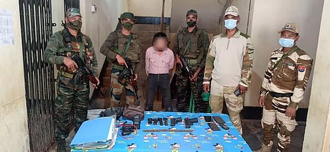 Manipur: Assam Rifles Arrests Myanmar National With Arms In State's Tengnoupal District