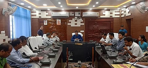 Meeting of District Mineral Foundation Trust held in Lakhimpur