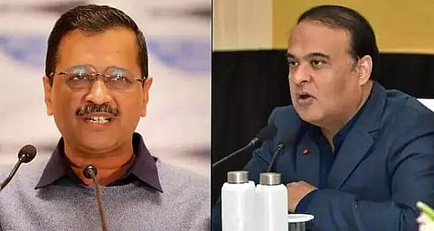 CM Himanta Biswa Sarma - Arvind Kejriwal war of words continues