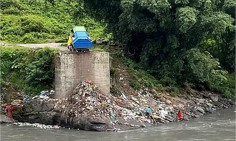 APSPCB forbids District Urban Development Agency (DUDA) from dumping waste in Kameng River