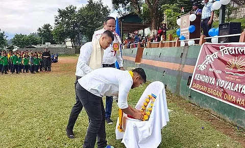 National Sports Day observed in Kendriya Vidyalaya Haflong