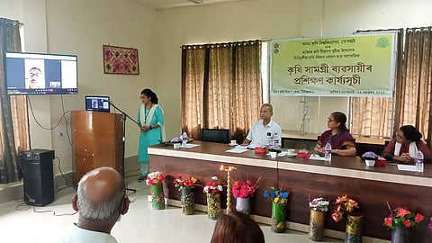 Training programme organized at Krishi Vigyan Kendra, Tinsukia