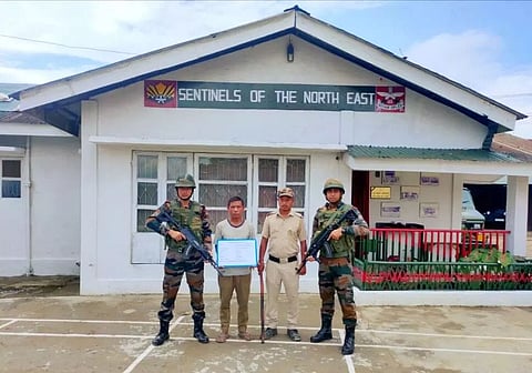 ENNG cadre apprehended by Longding Battalion Assam Rifles