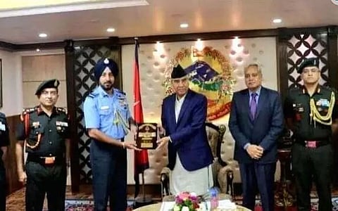 Indian military delegation meets Nepal's PM ahead of Army Chief's visit