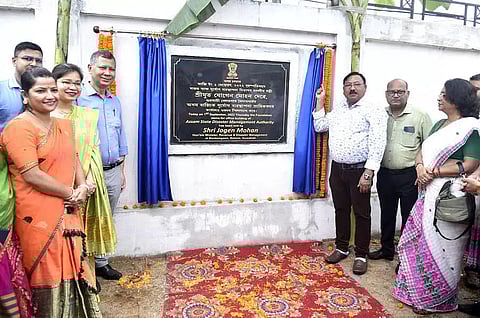 Foundation stone of office building of ASDMA laid in Guwahati