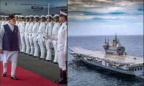 PM Commissions First Indigenous Aircraft Carrier INS Vikrant