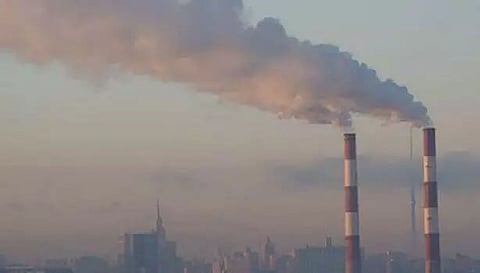 The increasing rate of air pollution