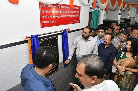 Assam Health Minister Keshab Mahanta inaugurated four blood component separation units