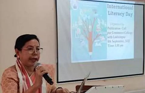 International Literacy Day observed at Lakhimpur Commerce College