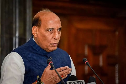 India rapidly moving towards consolidating armed forces: Rajnath Singh