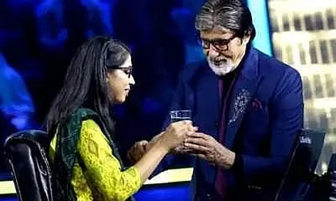 Visually Impaired 'KBC 14' Contestant Is A Fan Of Big B's 'Black'