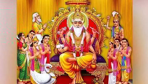 Vishwakarma Puja Celebrated In The City