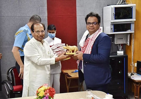 Officers of Bangladesh Foreign Service Academy call on Assam Governor