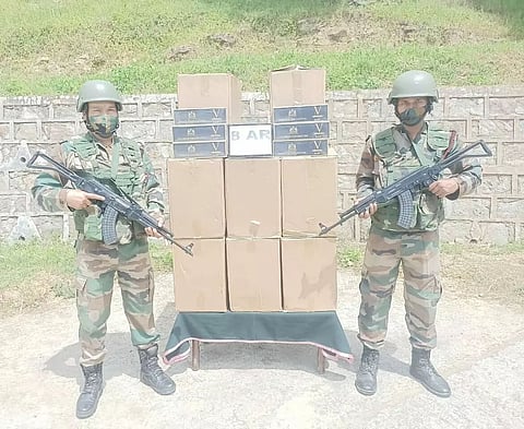 Assam Rifles seizes foreign cigarettes worth Rs 10.40 lakh in Mizoram