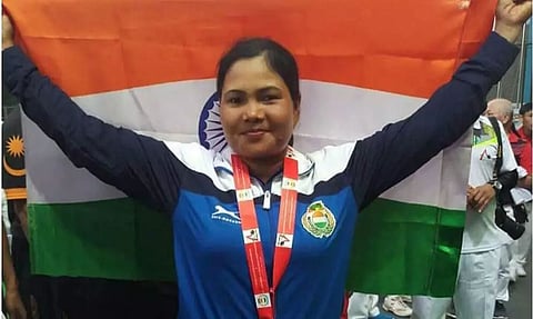 Nayanmoni Receives RG Baruah Best Sportsperson Award