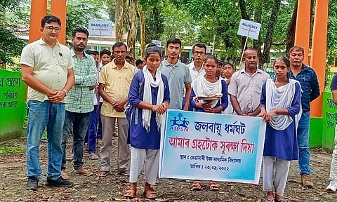 Climate Strike Held At Chengamari High School