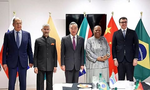 With Russia Present, BRICS Ministers Commit To Territorial Integrity, Support Ukraine Settlement