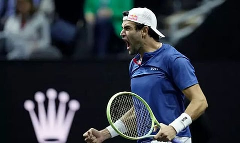 Matteo Berrettini fires Team Europe back in front against Team World