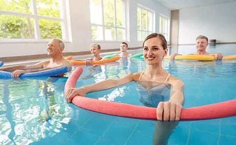 Hydrotherapy exercises can help with joint pain