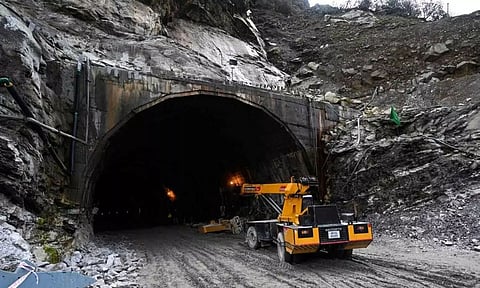 BRO DG takes stock of Sella Tunnel's progress in Arunachal
