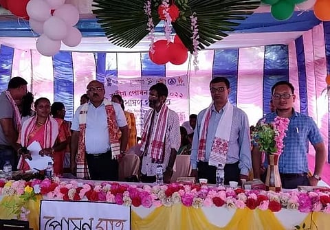 Poshan Panchayat organized under Margherita LAC in Tinsukia district