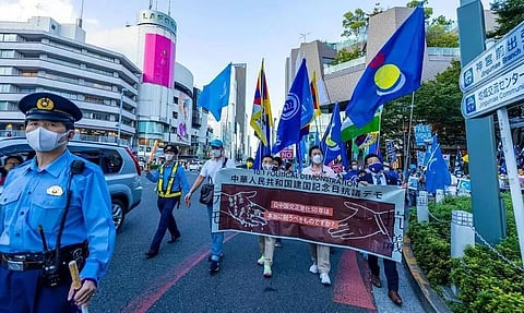 Global protests mark China's National Day on Oct 1, holds Communist Party of China's 20th National Congress