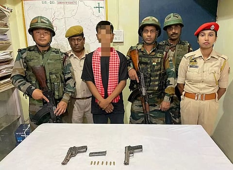 Security forces bust newly-floated militant group Dimasa National Liberation Tribal