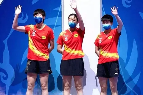 World Team TT Championship: China beat Japan to claim fifth straight women's title