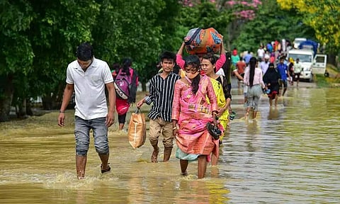 Flood situation eases a bit in Assam: Assam State Disaster Management Authority