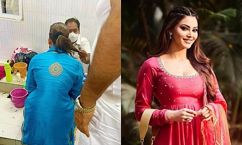 Bollywood actress and model Urvashi Rautela 'chops off hair' in support of Iranian women