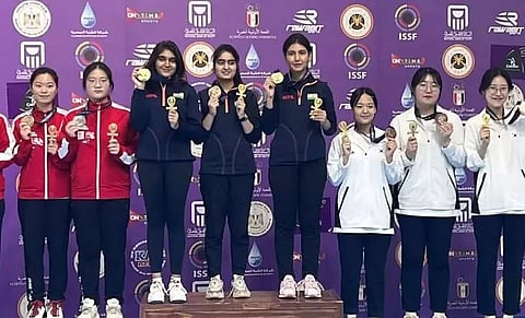 ISSF World Championship: Indian juniors win four gold medals in a day