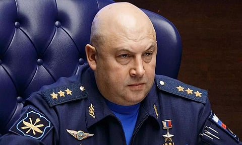 Russian commander Sergei Surovikin admits 'tense' situation in Ukraine's Kherson region