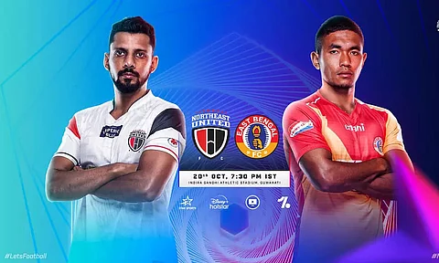 NorthEast United FC looks to continue unbeaten run against East Bengal in third ISL game