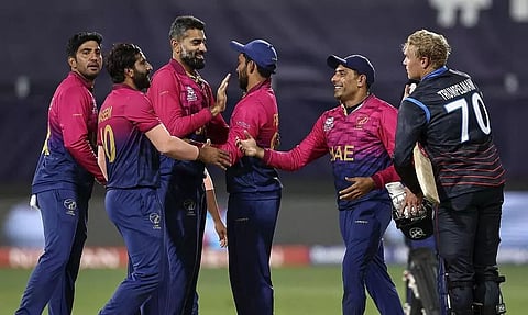 T20 World Cup: United Arab Emirates (UAE) secure narrow win over Namibia