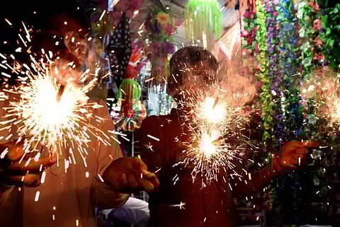 Fireworks, sky lantern banned for 2 months in Aizawl district
