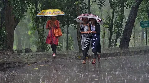 Heavy Rain Lashes Northeastern States as Cyclone 'Sitrang' Approaches