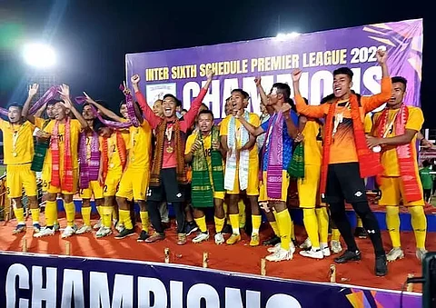 BTR lift 1st Inter 6th Schedule Premier League trophy in Kokrajhar