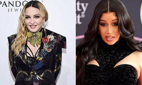 American rapper Cardi B and singer Madonna make amends after online feud