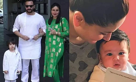 Bollywood actress Kareena Kapoor Khan's son Jehangir throws tantrums