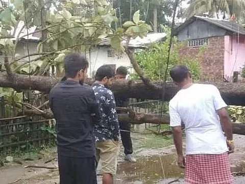 Cyclone SItrang Causes Damages in Assam and Other Northeastern States