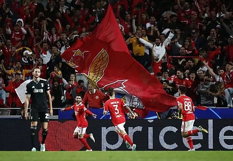 Champions League: Benfica end Juve's hopes, join Chelsea in last 16
