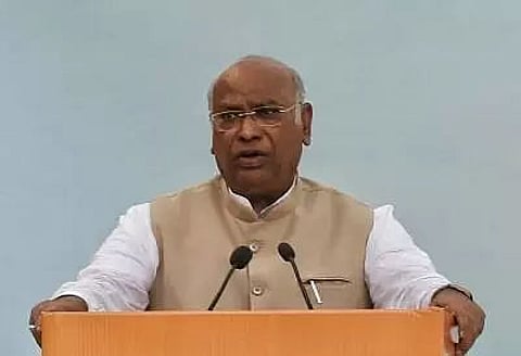 Bhakti' in politics is road to dictatorship: Congress President Mallikarjun Kharge
